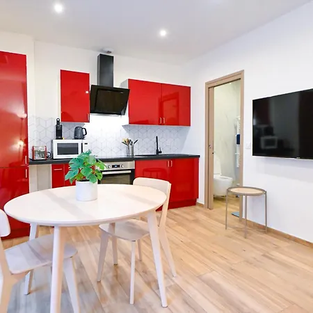 شقة Beau Cozy Centre Et Plages Avec Terrasse N3 *